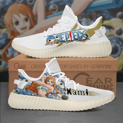 Nami Shoes One Piece Custom Anime Sneakers TT10 Men / US6 Official One Piece Merch