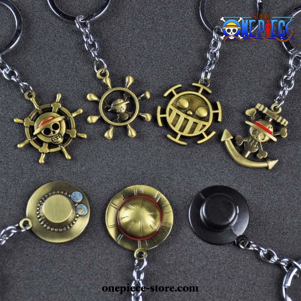 one piece keychain set