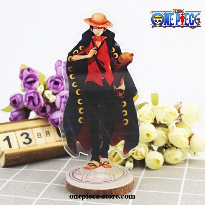 2021 One Piece Double Side Acrylic Stand Figure Model Luffy Cloak