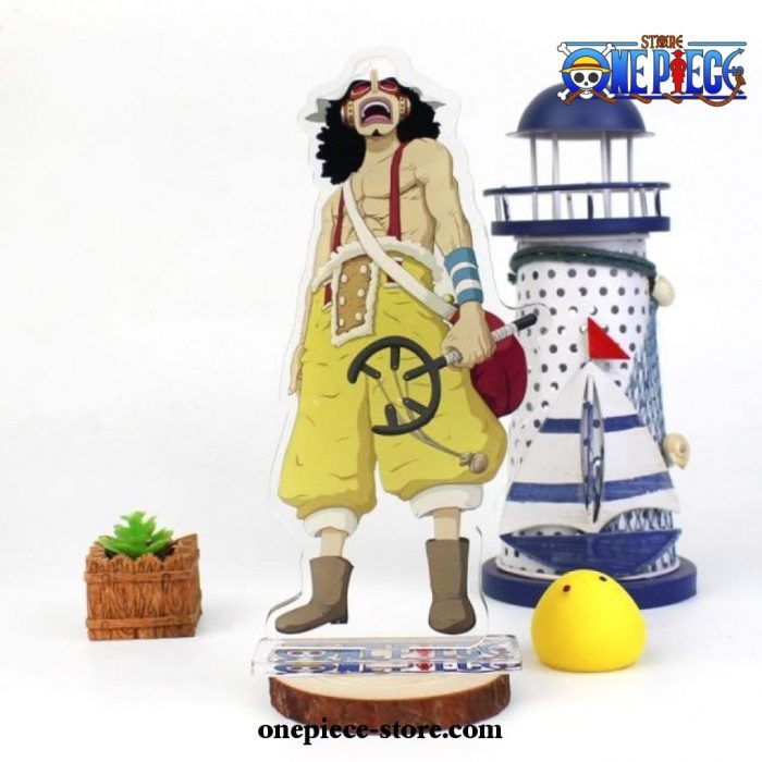 2021 One Piece Double Side Acrylic Stand Figure Model Smile Usopp