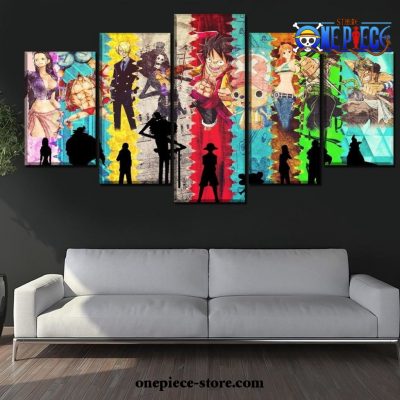 2021 Style 5 Pieces One Piece Canvas Wall Art