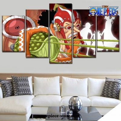 5 Pieces Funny Usopp One Piece Canvas Wall Art