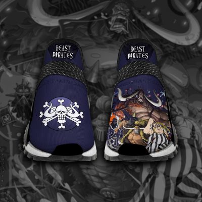 Beast Pirates Shoes One Piece Custom Anime Shoes TT12 Men / US6 Official One Piece Merch