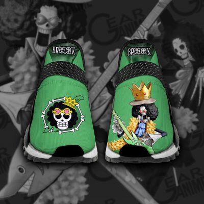 Soul King Brook Shoes One Piece Custom Anime Shoes TT11 Men / US6 Official One Piece Merch