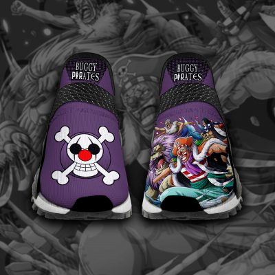 Buggy Pirates Shoes One Piece Custom Anime Shoes TT12 Men / US6 Official One Piece Merch