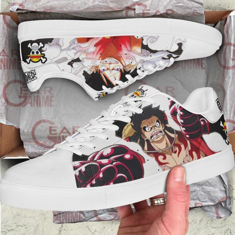 One Piece Monkey D Luffy Skate Shoes - One Piece Store