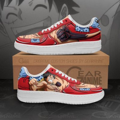 Wano Arc Luffy Air Sneakers Custom One Piece Anime Shoes Men / US6.5 Official One Piece Merch