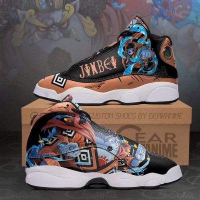 Jinbei Sneakers One Piece Anime Shoes Men / US6 Official One Piece Merch