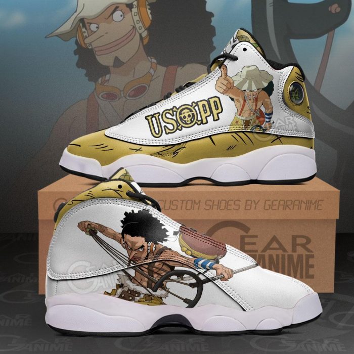 Usopp Sneakers One Piece Anime Shoes Men / US6 Official One Piece Merch