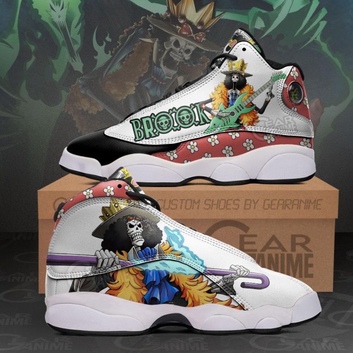 Brook Sneakers One Piece Anime Shoes Men / US6 Official One Piece Merch