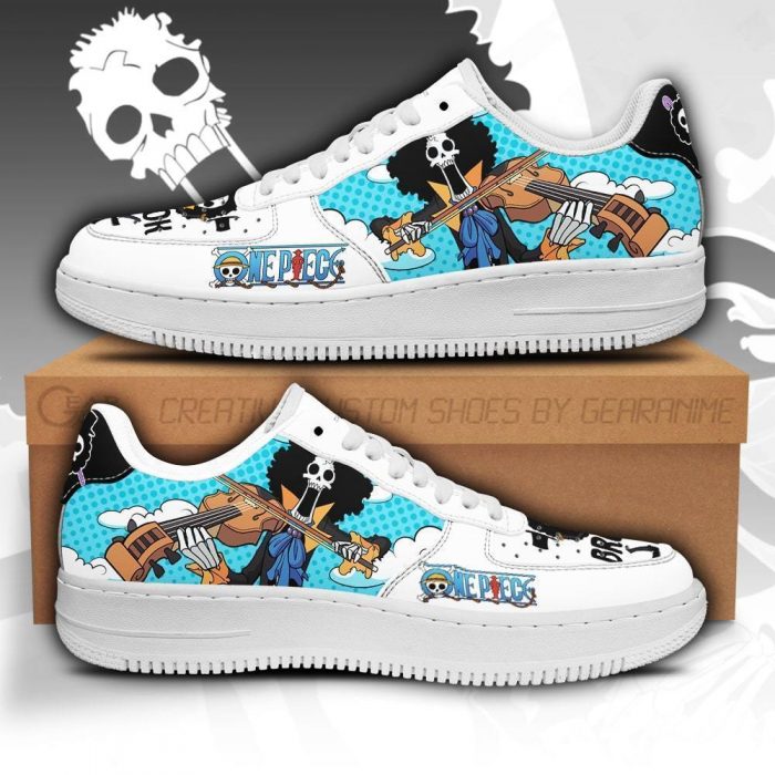 Brook One Piece Sneakers Custom Shoes PT04 Men / US6.5 Official One Piece Merch