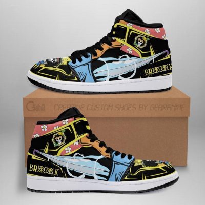 Brook Soul Solid Skill One Piece Anime Sneakers Fan MN06 Men / US6.5 Official One Piece Merch