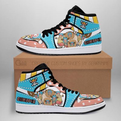 Chopper Sneakers Straw Hat Priates One Piece Anime Shoes Fan Gift MN06 Men / US6.5 Official One Piece Merch