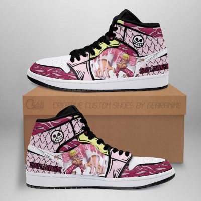 Doflamingo Sneakers Skill One Piece Anime Shoes Fan MN06 Men / US6.5 Official One Piece Merch