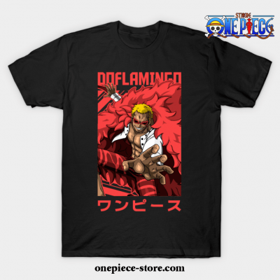 Donquixote Doflamingo - One Piece Otaku Design T-Shirt Black / S