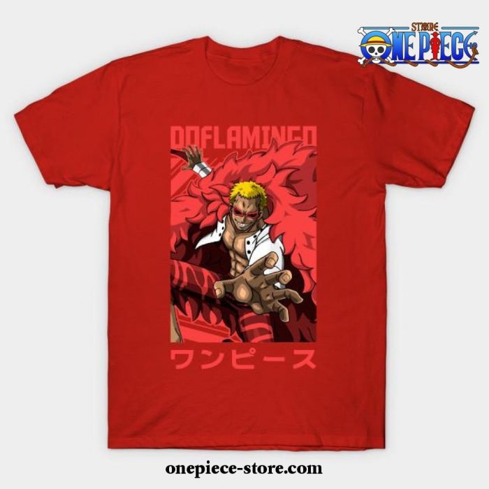 Donquixote Doflamingo - One Piece Otaku Design T-Shirt Red / S