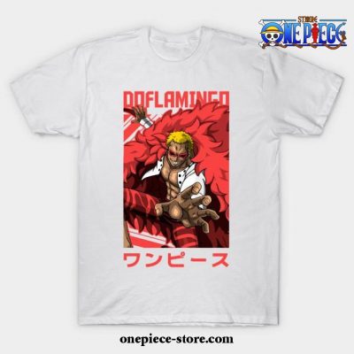 Donquixote Doflamingo - One Piece Otaku Design T-Shirt White / S