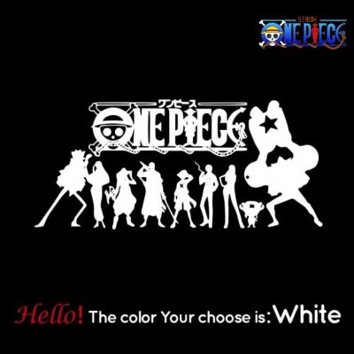 Fashion One Piece Sticker On The Car For Vinyl Decal White / L 57Cm X 25Cm