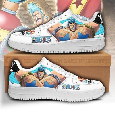 Franky Sneakers Custom One Piece Anime Shoes Fan PT04 Men / US6.5 Official One Piece Merch