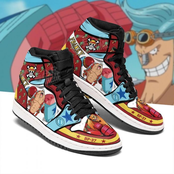 One Piece Franky Straw Hat Priates JD Sneakers - One Piece Store