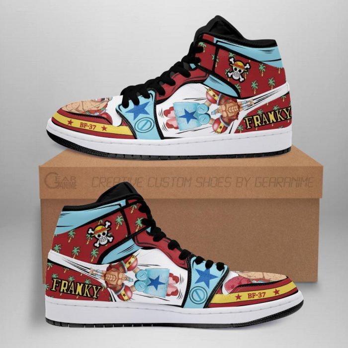 Franky Sneakers The Super Skill One Piece Anime Shoes Fan MN06 Men / US6.5 Official One Piece Merch