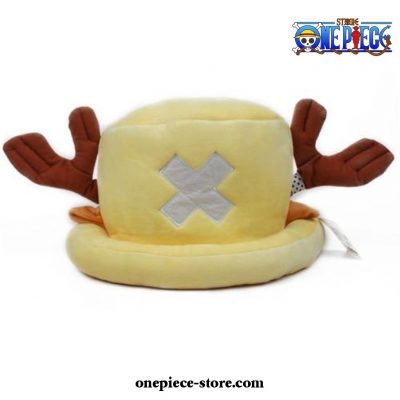 Funny One Piece Tony Chopper Hat Cosplay Plush 1St Yellow