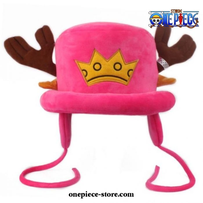 Funny One Piece Tony Chopper Hat Cosplay Plush 2Nd Rose