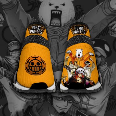 Heart Pirates Shoes One Piece Custom Anime Shoes TT12 Men / US6 Official One Piece Merch
