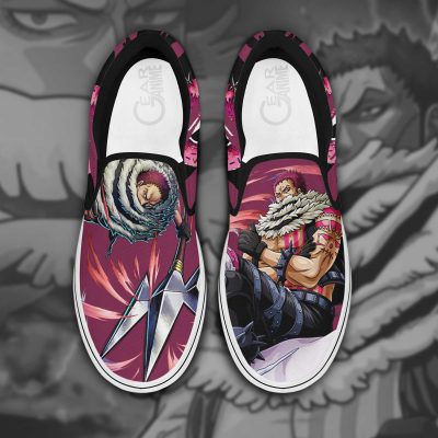 One Piece Katakuri Slip On Shoes Custom Anime Shoes Men / US6 Official One Piece Merch
