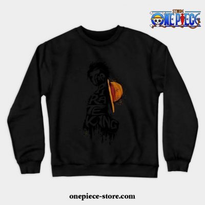 King Of Pirate Crewneck Sweatshirt Black / S