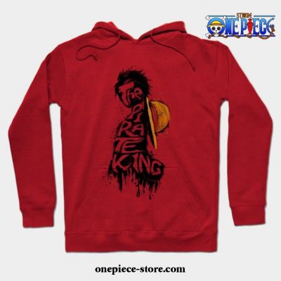 King Of Pirate Hoodie Red / S