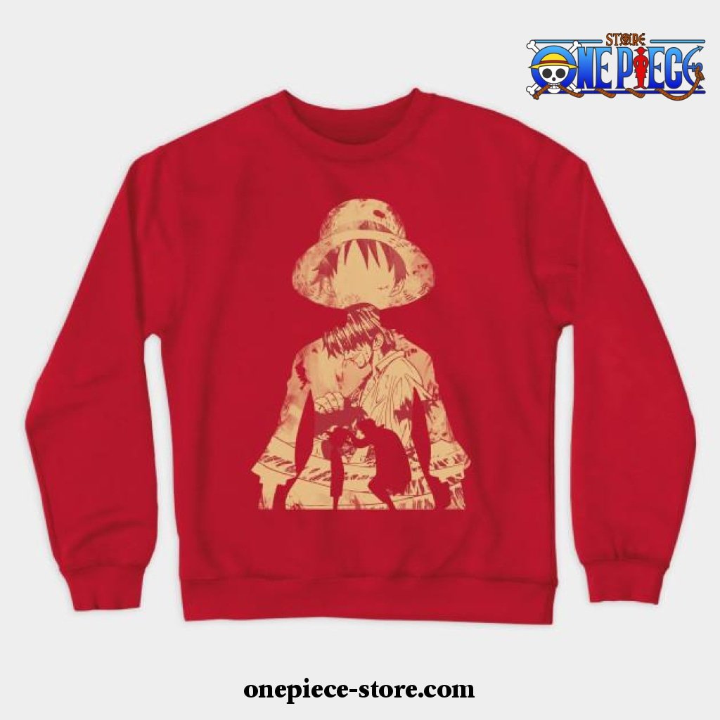 Luffy And Shanks Crewneck Sweatshirt One Piece Store