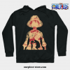 Luffy And Shanks Hoodie Black / S