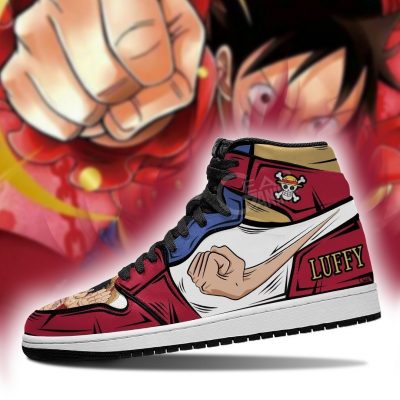 Luffy JD1 Anime Shoes Sail the Grand Line with the Pirate King  Anime  Footwear  Ayuko