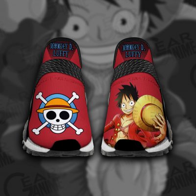 Monkey D Luffy Shoes One Piece Custom Anime Shoes TT11 Men / US6 Official One Piece Merch
