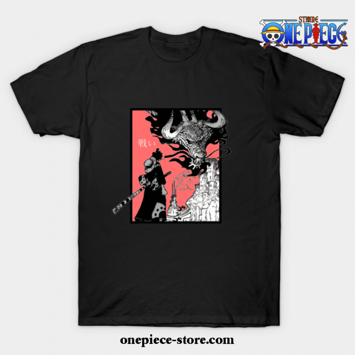 Luffy Vs. Kaido T-Shirt Black / S