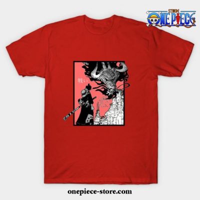 Luffy Vs. Kaido T-Shirt Red / S
