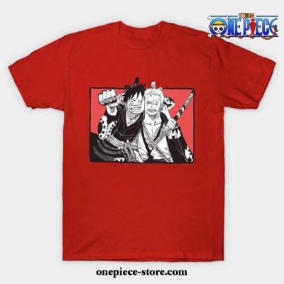 Luffy X Zoro T-Shirt Red / S