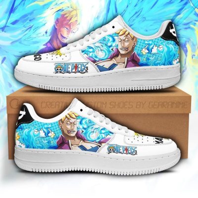 Marco Sneakers Custom One Piece Anime Shoes Fan PT04 Men / US6.5 Official One Piece Merch