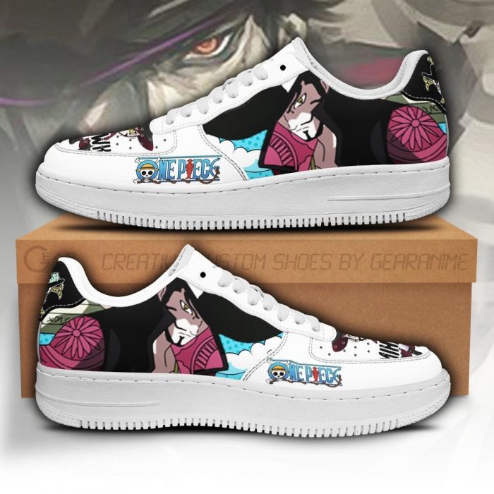 Mihawk Sneakers Custom One Piece Anime Shoes Fan PT04 Men / US6.5 Official One Piece Merch