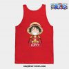 Monkey D Luffy Chibi Tank Top Red / S