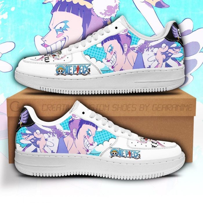Mr 2 Bon Clay Sneakers Custom One Piece Anime Shoes Fan PT04 Men / US6.5 Official One Piece Merch