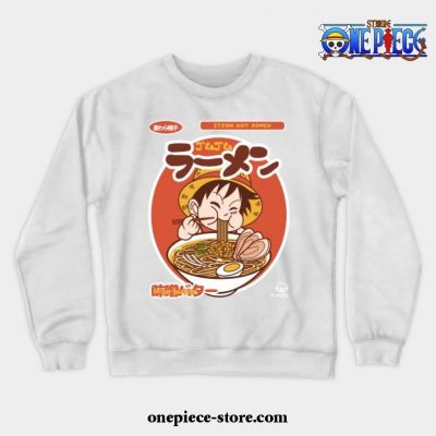 Mugiwara Ramen Crewneck Sweatshirt White / S