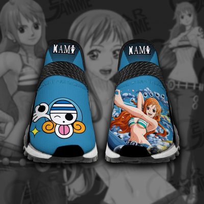 Nami Shoes One Piece Custom Anime Shoes TT11 Men / US6 Official One Piece Merch