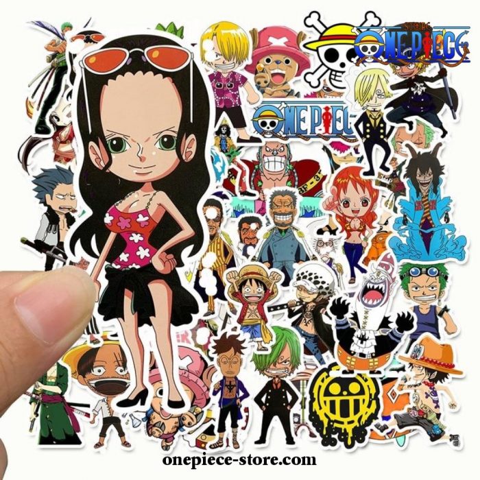 New 10/30/50Pcs/pack One Piece Stickers