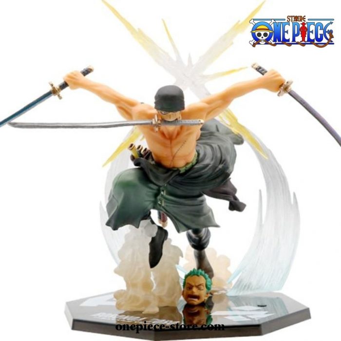 New 2021 One Piece Combat Ver. Collection Model Toys 18Cm Roronoa No Box