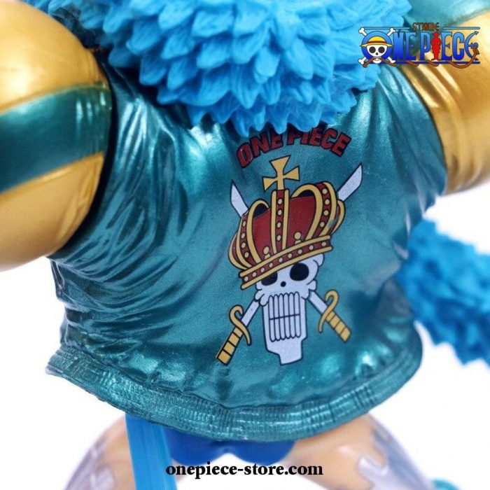 New Arrival One Piece Black And Blue Franky Action Figure