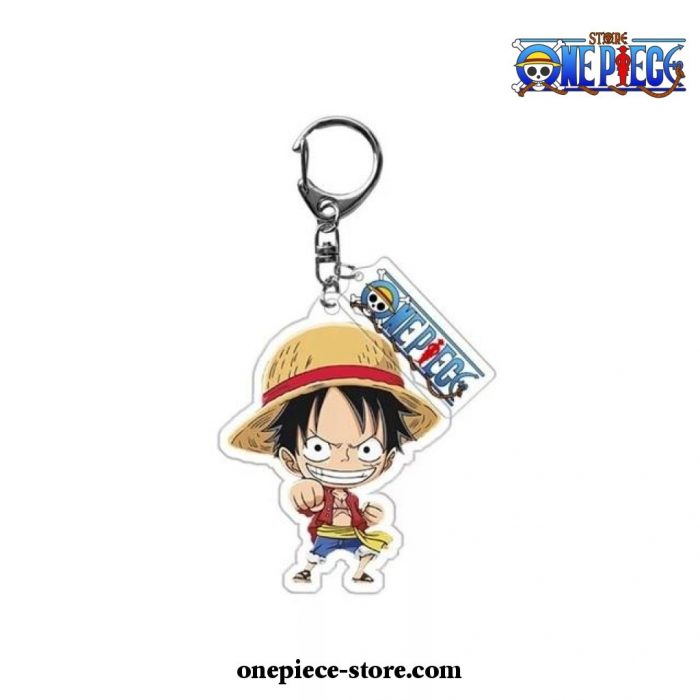 New Arrival One Piece Main Characters Acrylic Keychain Luffy