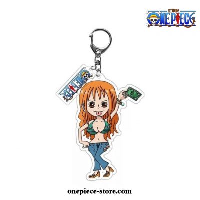 New Arrival One Piece Main Characters Acrylic Keychain Nami