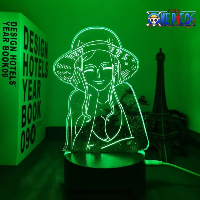 New Nico Robin One Piece Figure 3D Led Lamp